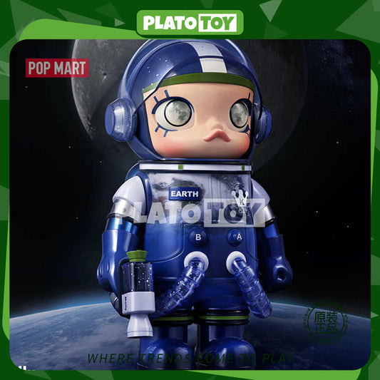 POPMART泡泡玛特MAGA珍藏 SPACE MOLLY星球系列400%